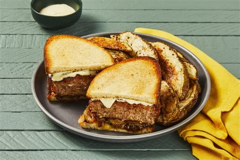 caramelized onion meatloaf sandwiches hellofresh|meatloaf sandwiches with onions.